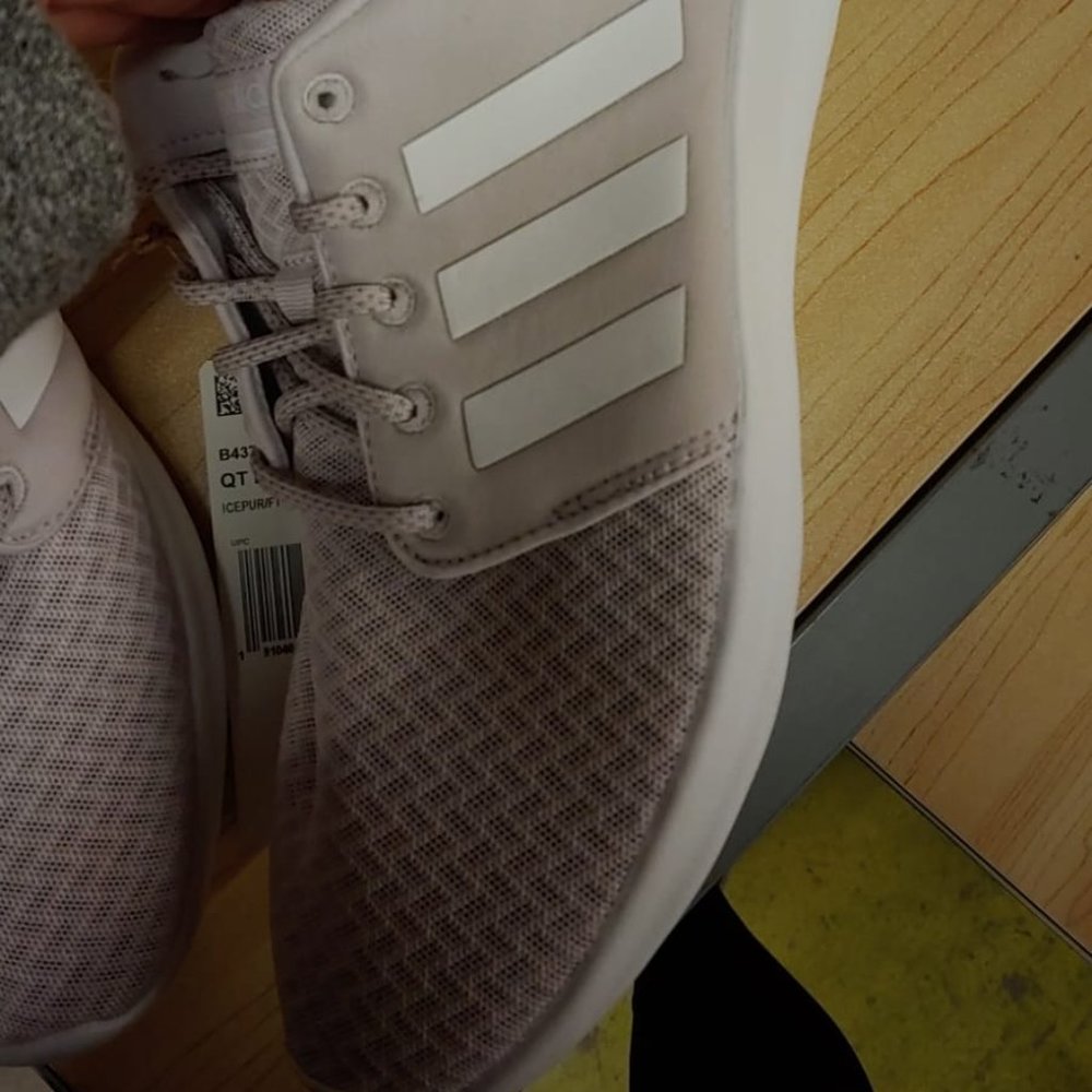 ADIDAS Women Originals Cloudfoam Qt Racer Shoes Sneakers - Picture 7 of 9